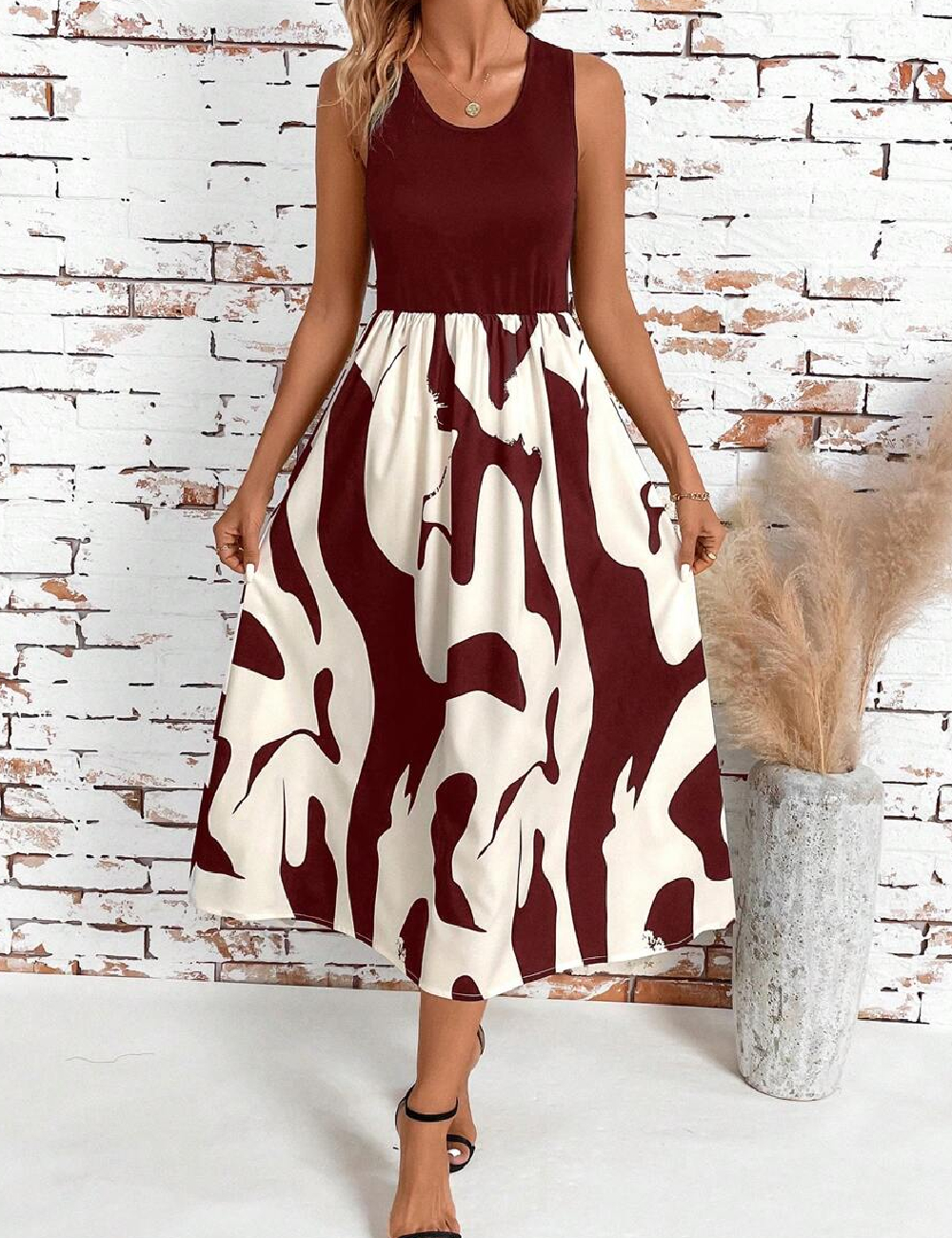 Rochie medie SHEIN, visiniu