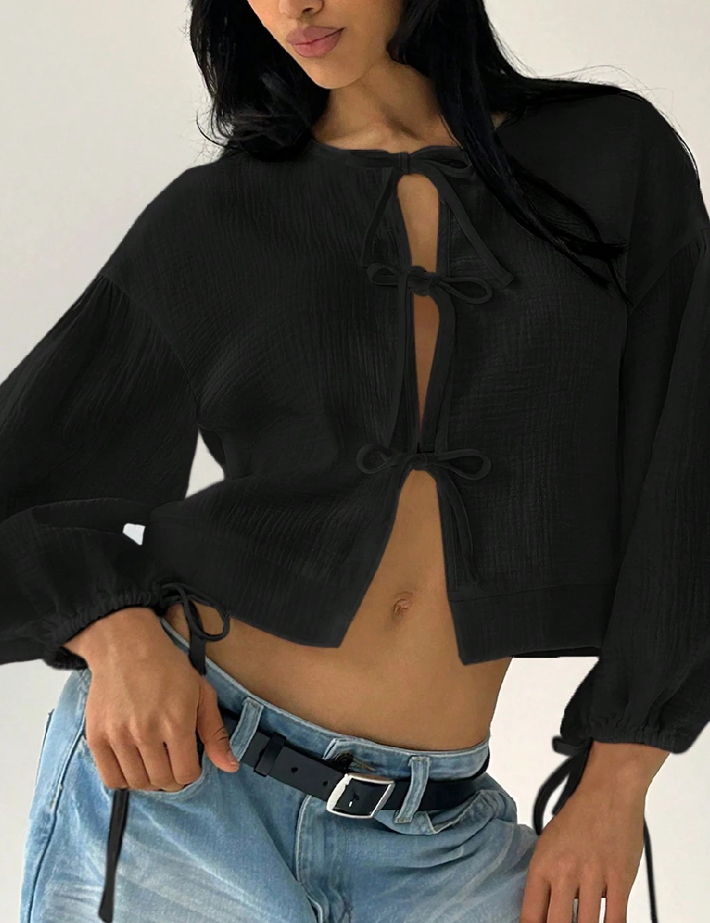 Bluza SHEIN, negru
