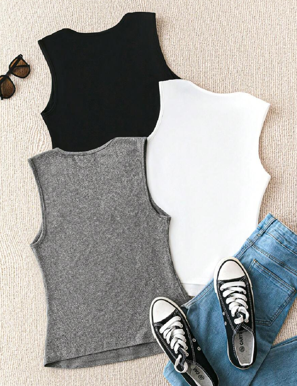 Set Maiouri 3 bucati SHEIN CURVE, mix culori - 1 | YEO