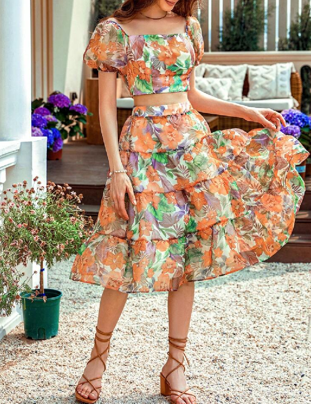 Compleu SHEIN, floral print