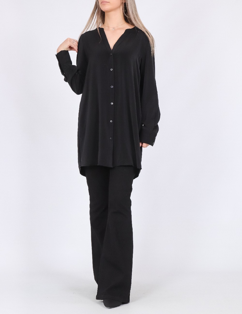 Camasa Vero Moda, negru - 1 | YEO