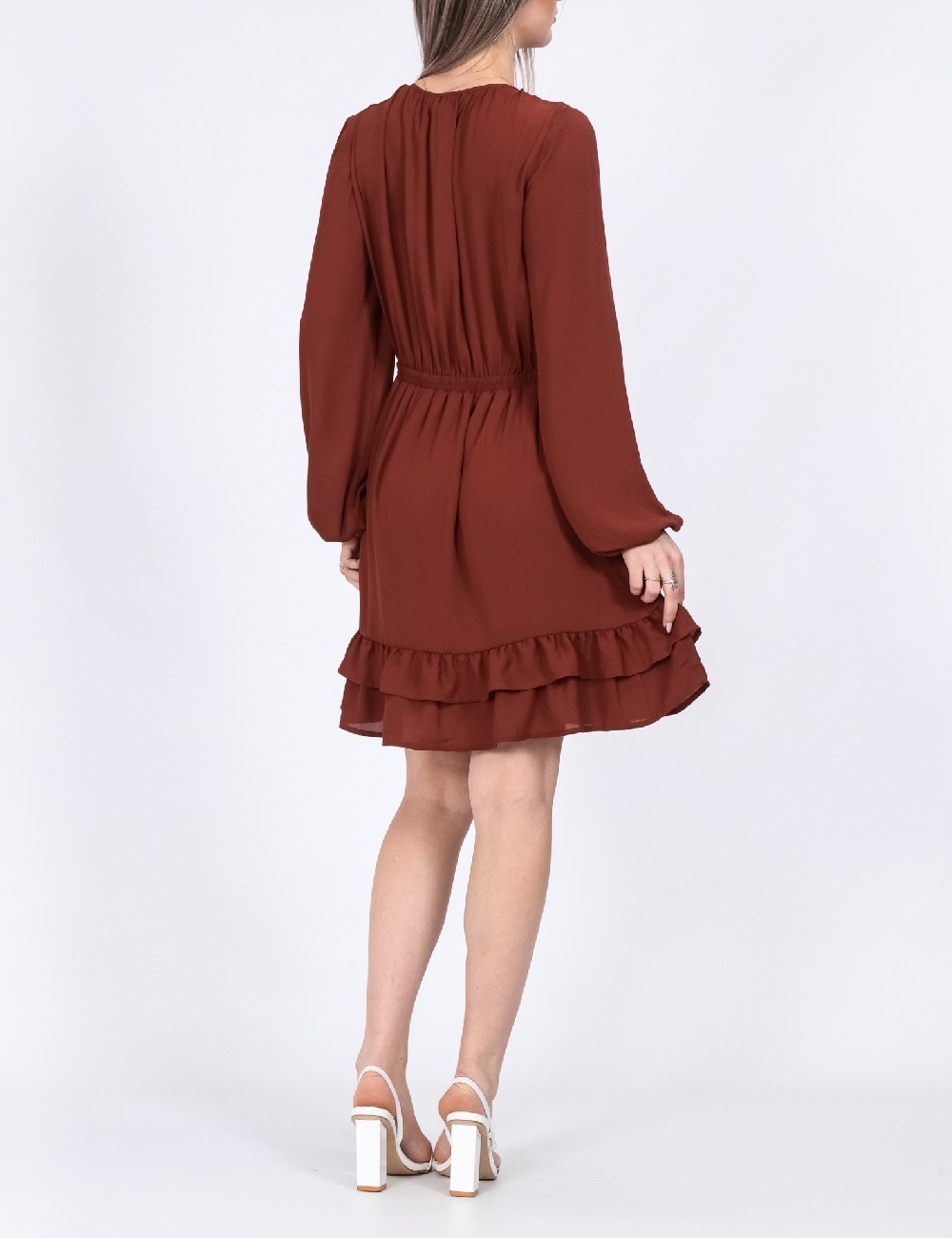 Rochie scurta Vero Moda, maro - 1 | YEO