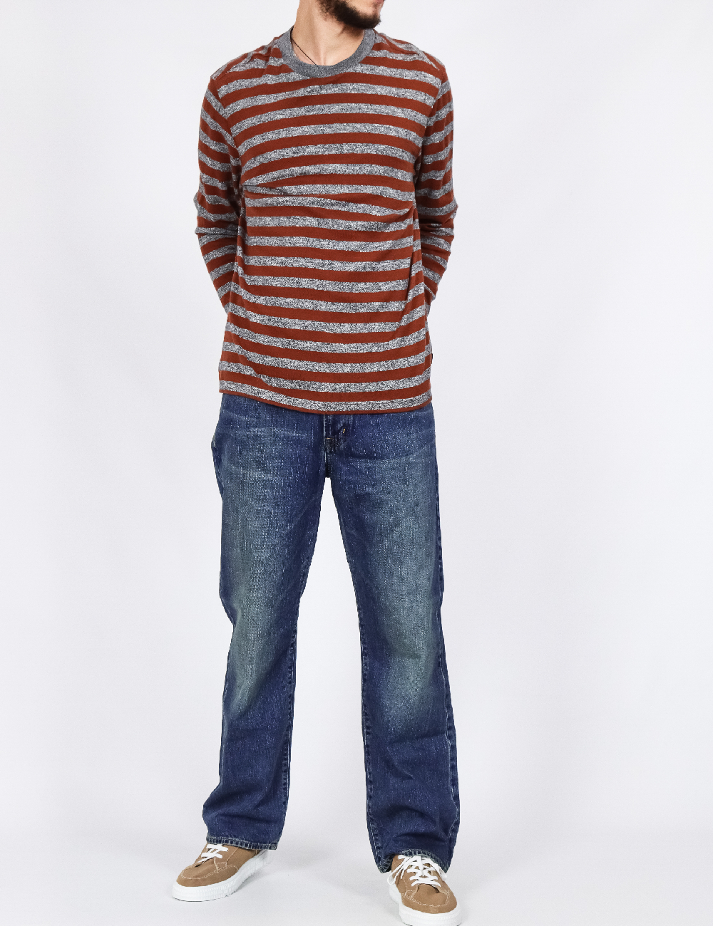 Bluza Jack&Jones, maro/gri