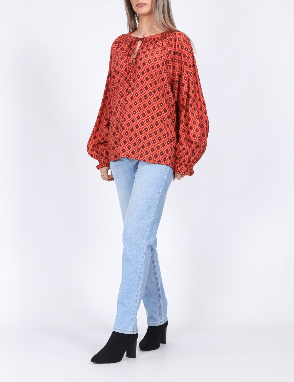 Bluza Vero Moda, caramiziu