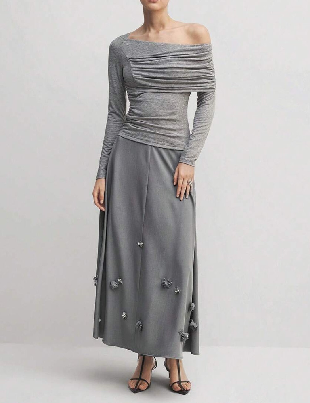 Bluza SHEIN, gri - 1 | YEO