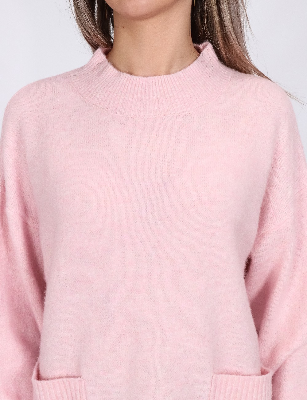 Pulover Pieces, roz - 1 | YEO