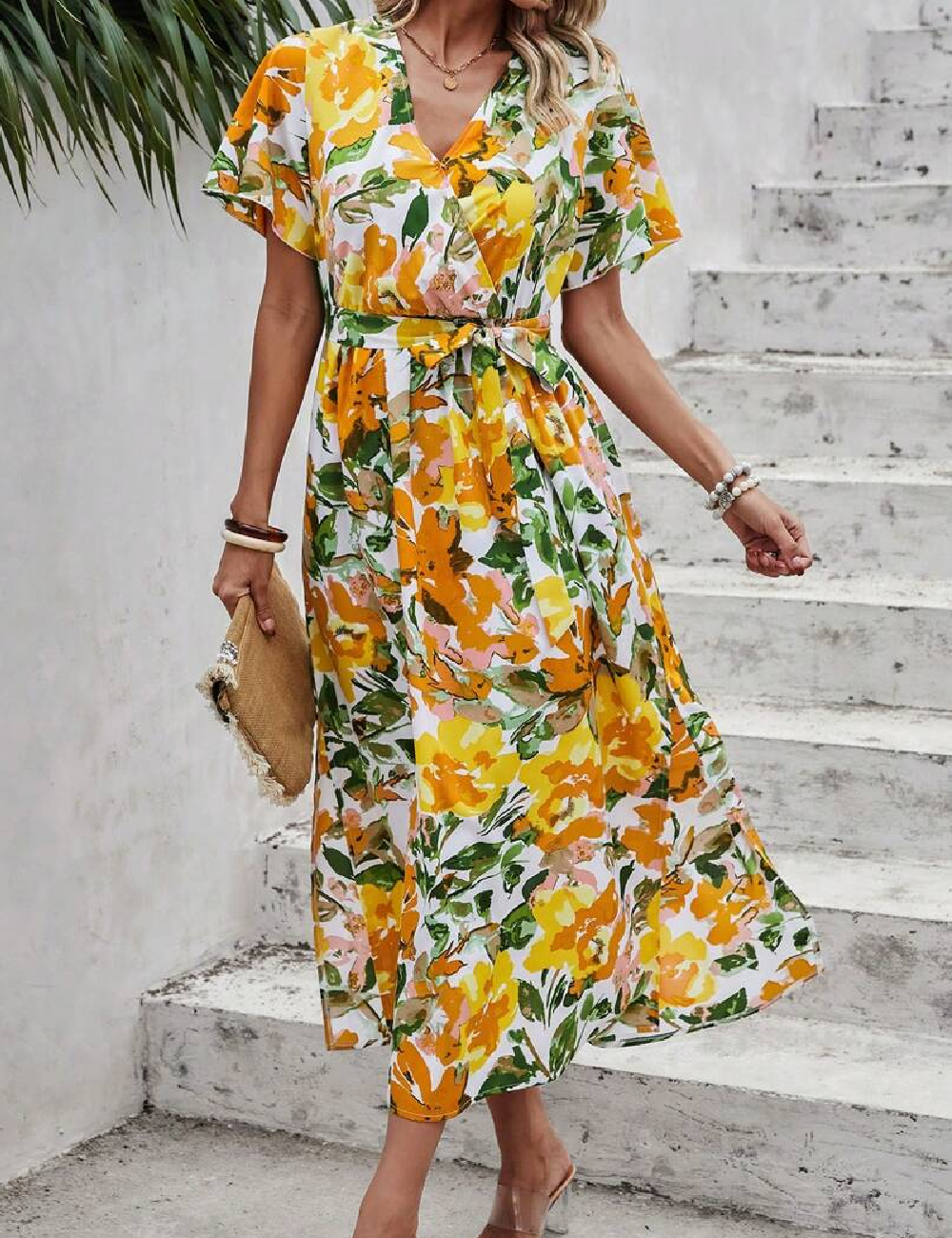 Rochie medie SHEIN, mix culori