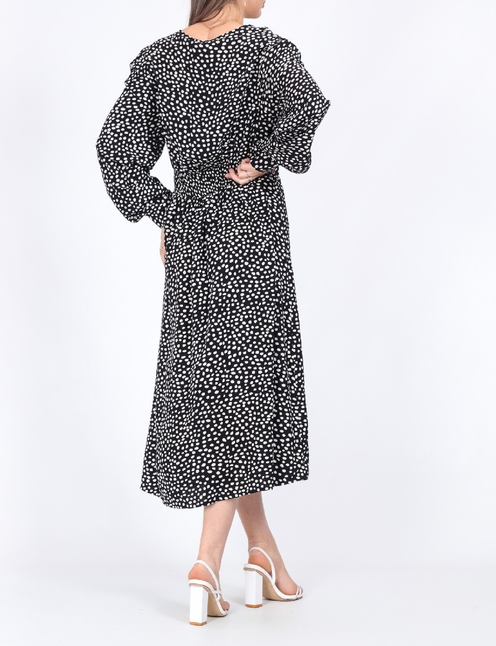 Rochie medie Pieces, negru - 1 | YEO