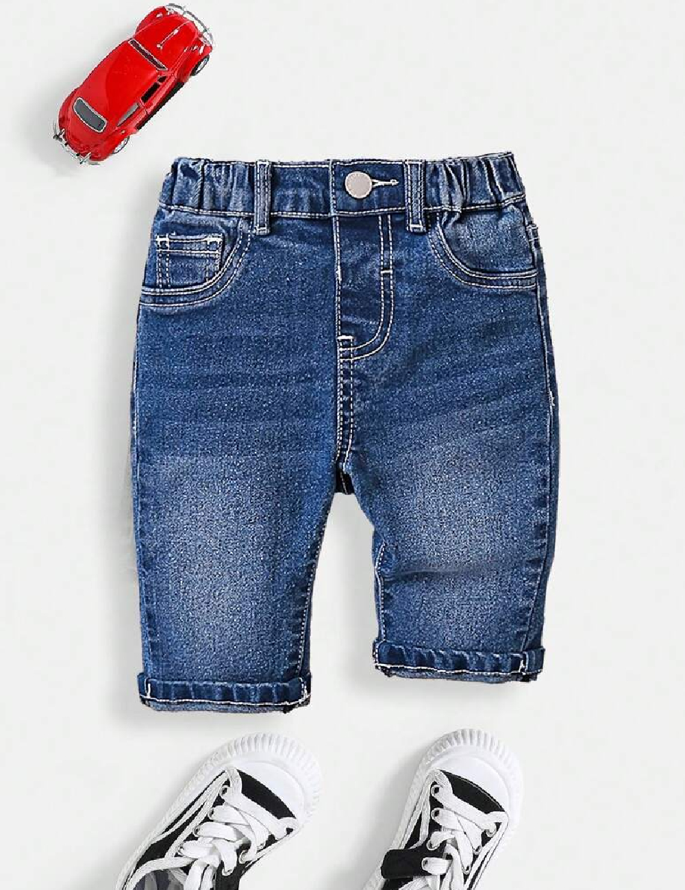 Blugi Shein Kids, albastru