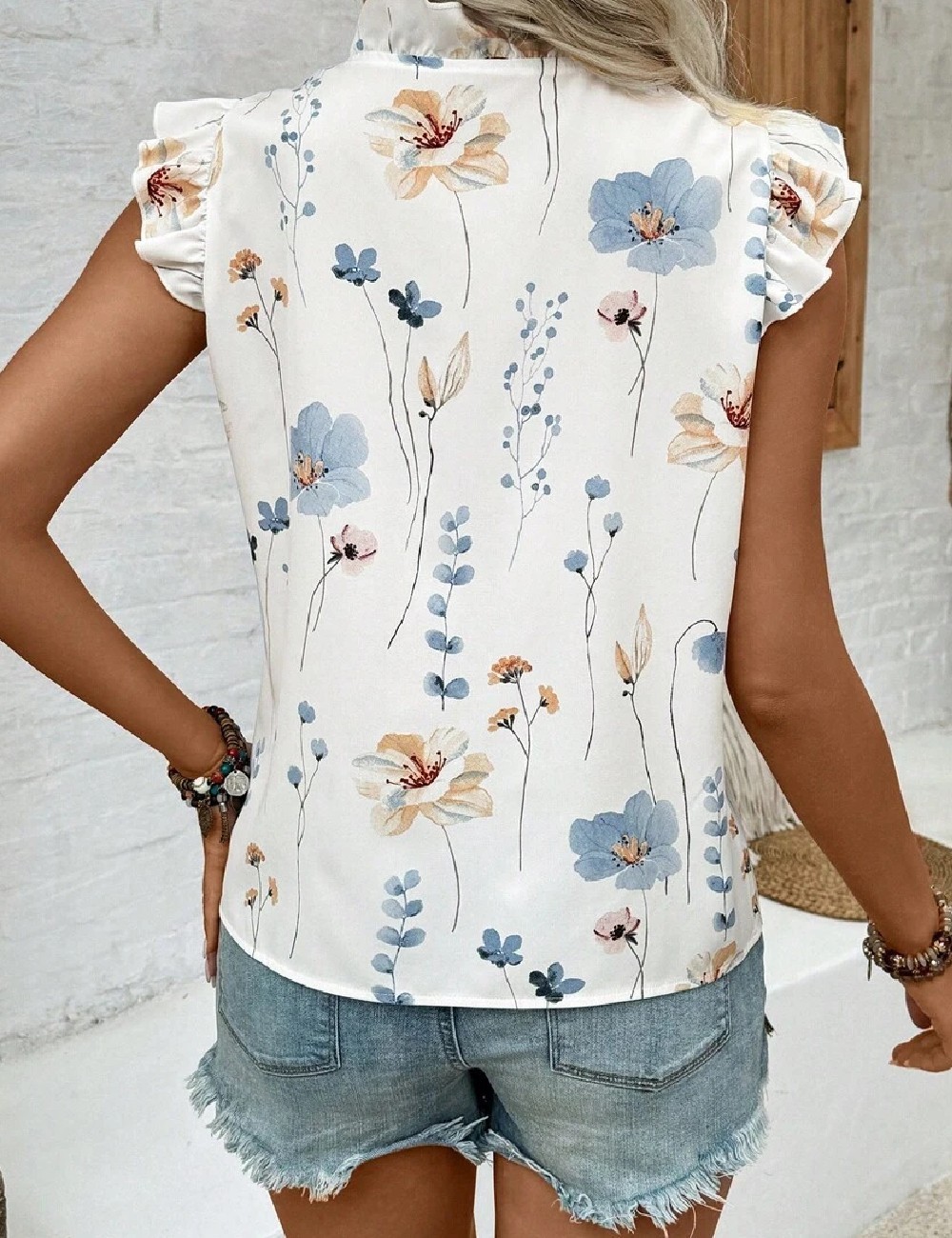 Bluza SHEIN, alb - 1 | YEO
