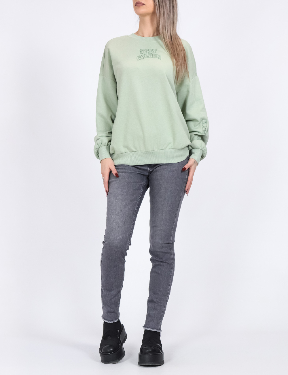 Bluza Only, verde