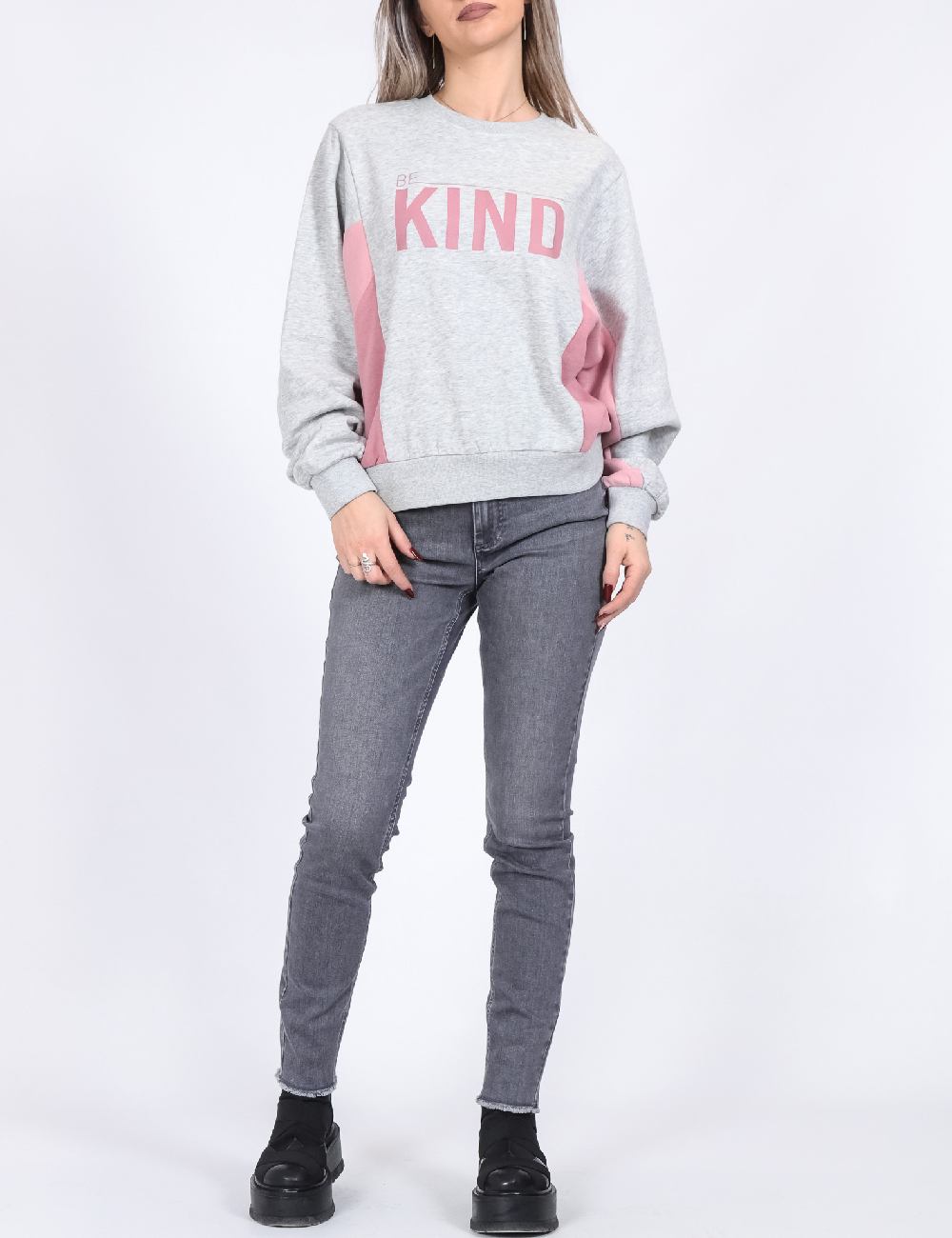 Bluza Only, gri