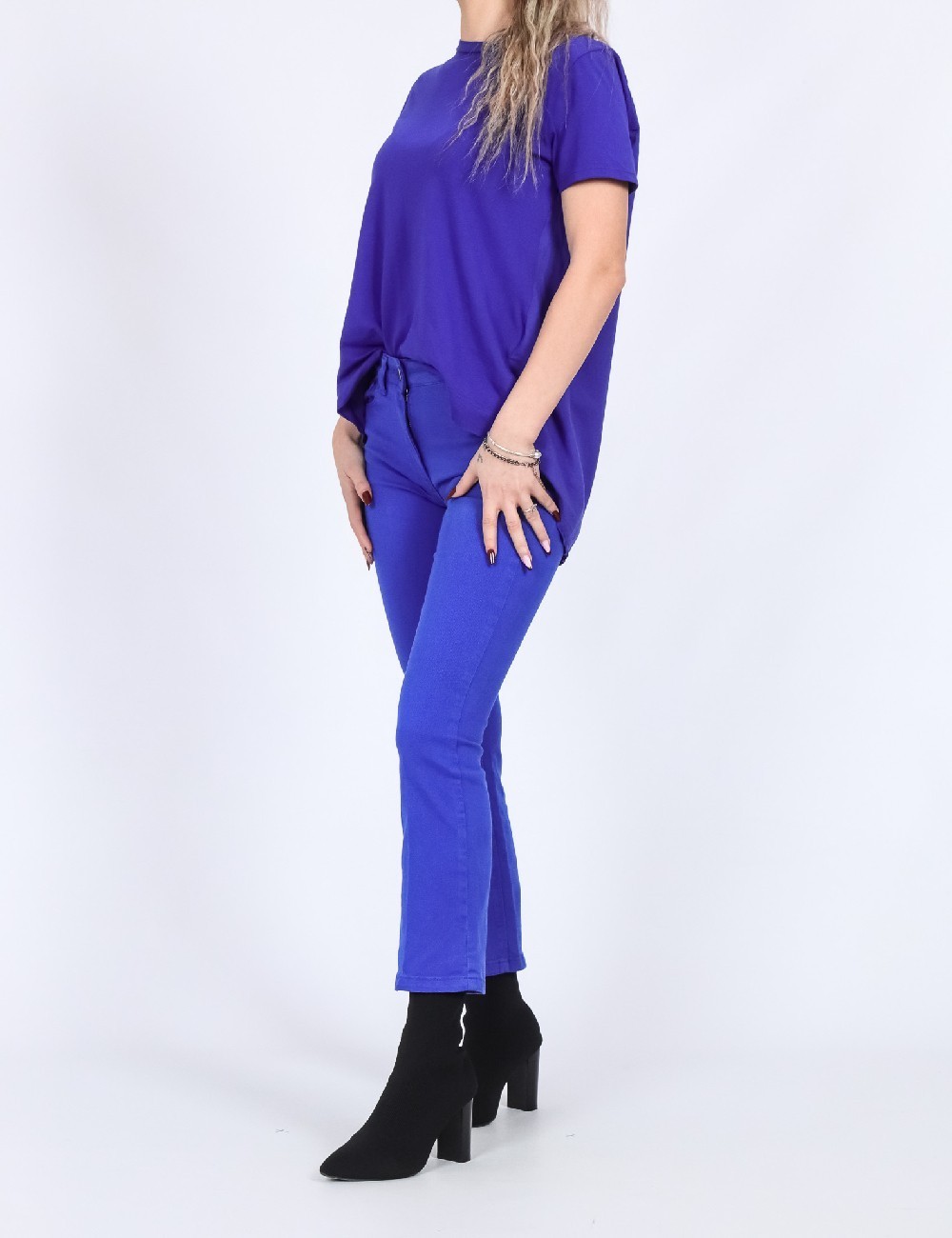 Blugi Motivi, albastru - 1 | YEO