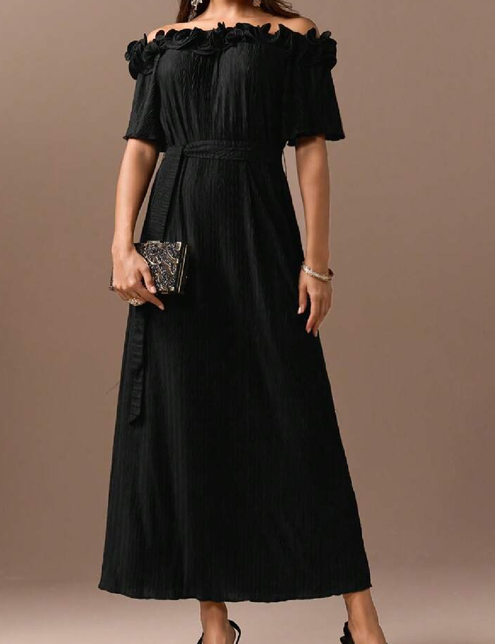 Rochie lunga SHEIN, negru