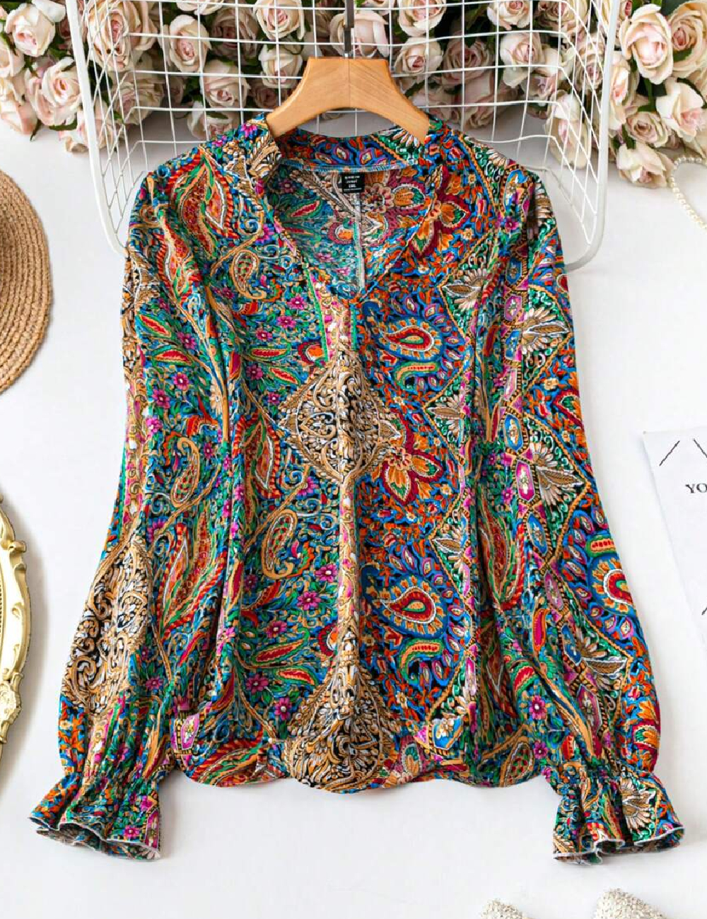Bluza SHEIN CURVE, mix culori