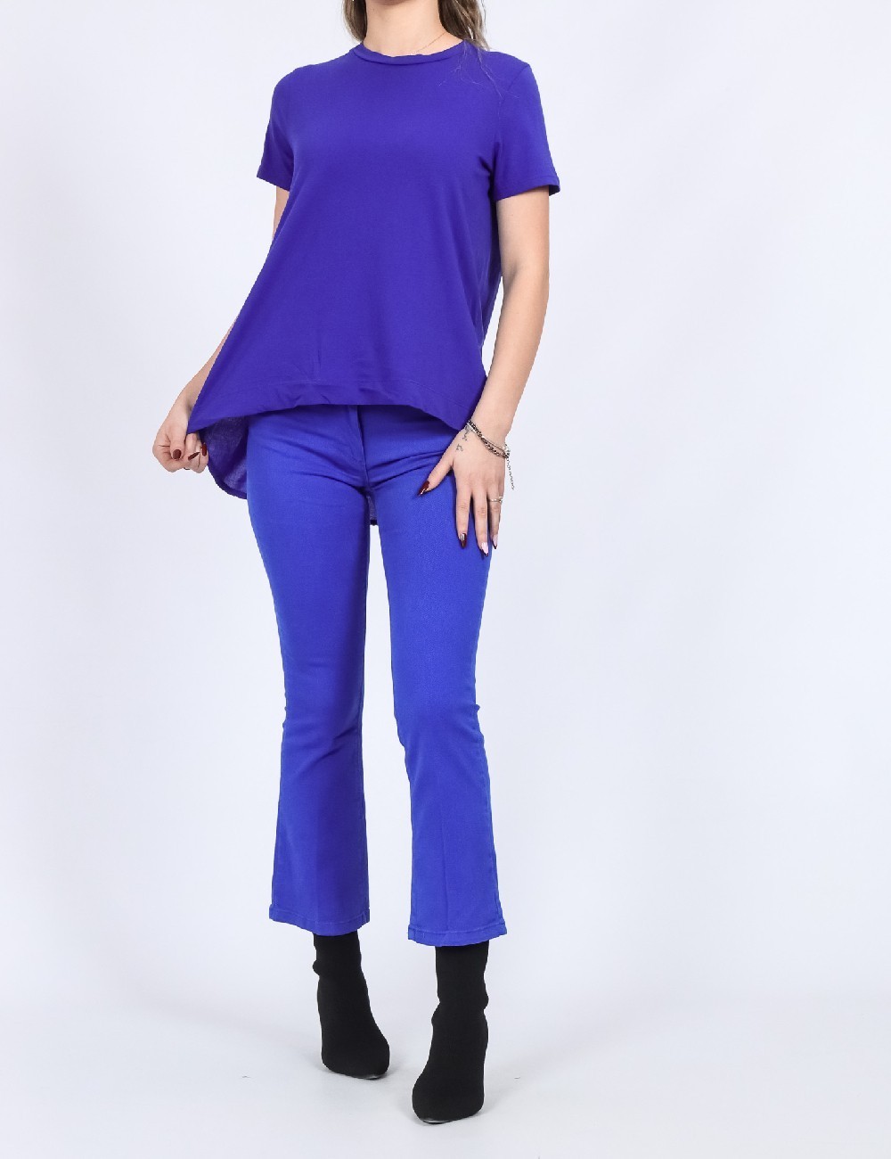 Bluza Motivi, albastru - 1 | YEO