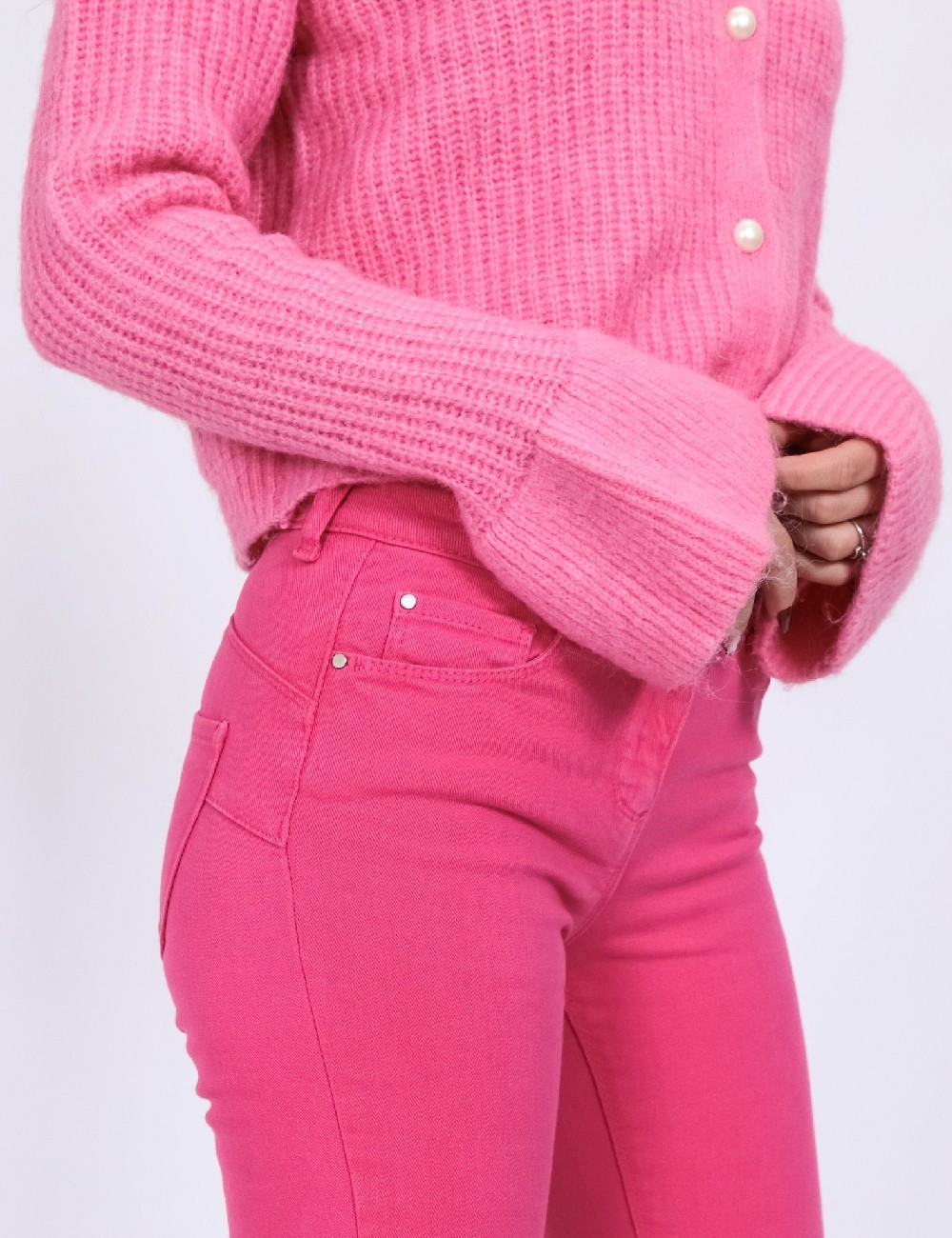 Cardigan Pieces, roz - 1 | YEO