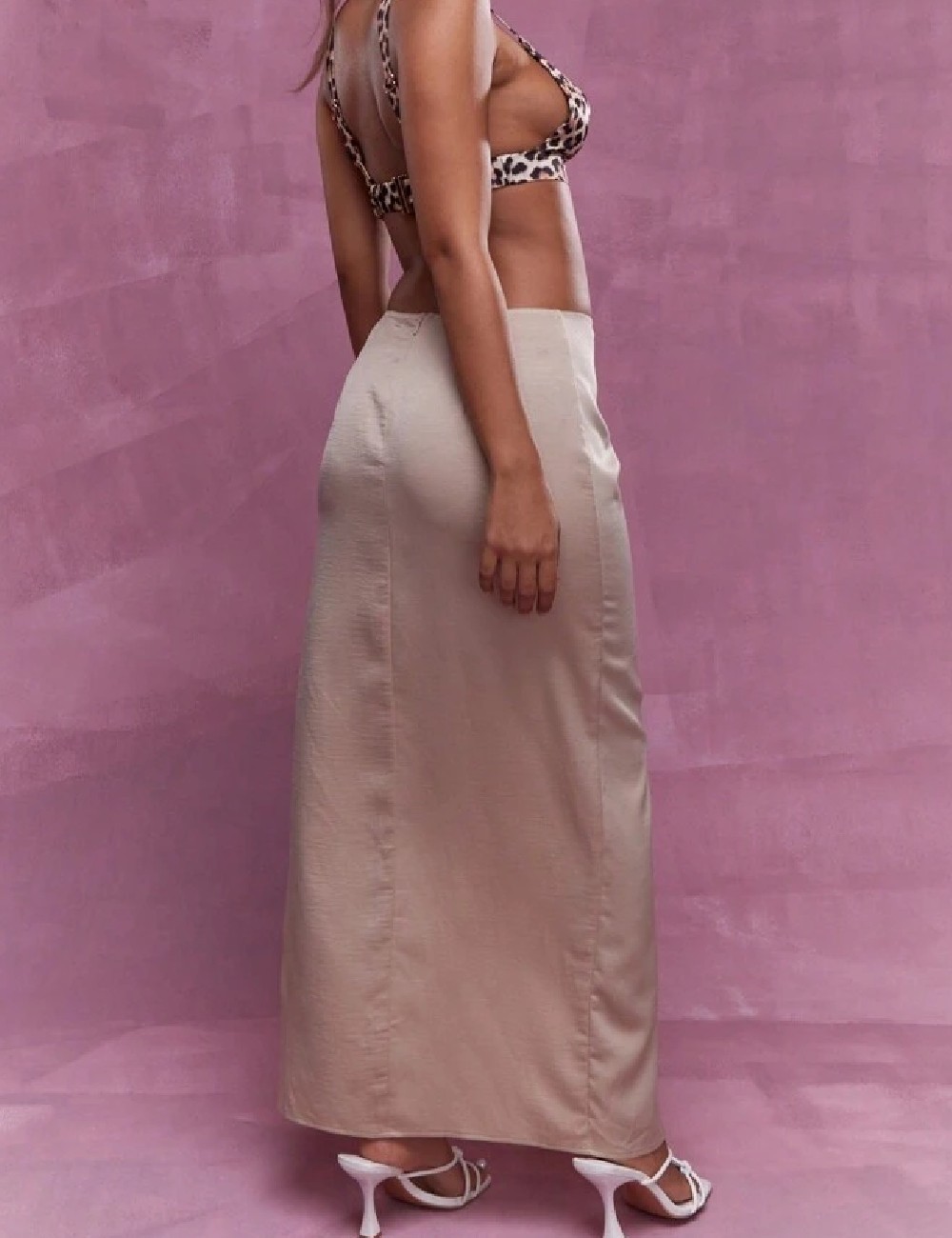 Fusta Missguided, crem - 1 | YEO