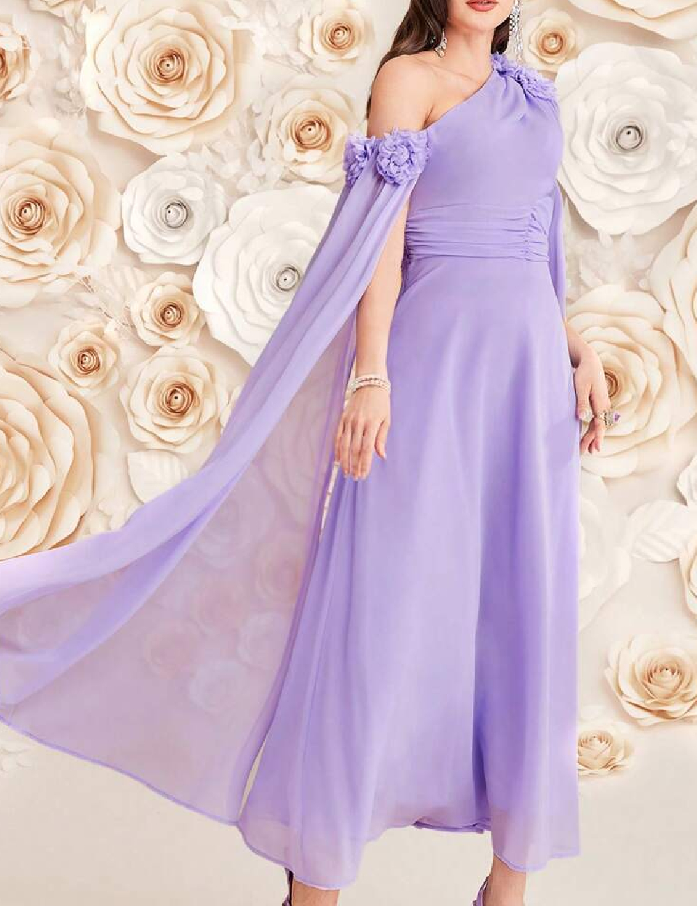 Rochie lunga SHEIN, mov