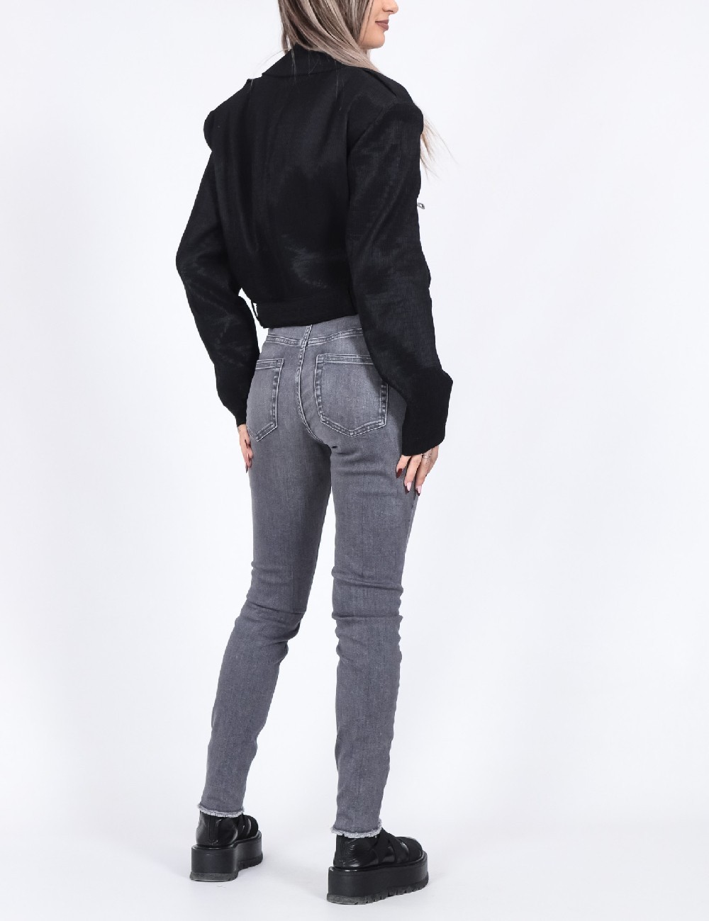 Jacheta Only, negru - 1 | YEO