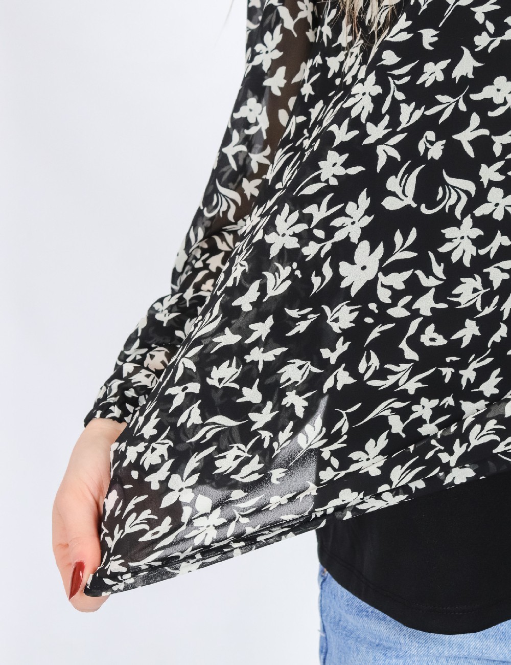 Bluza Vero Moda, negru - 1 | YEO