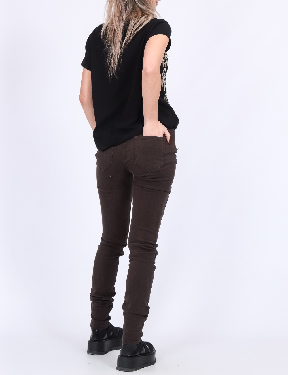 Tricou Motivi, negru - 1 | YEO