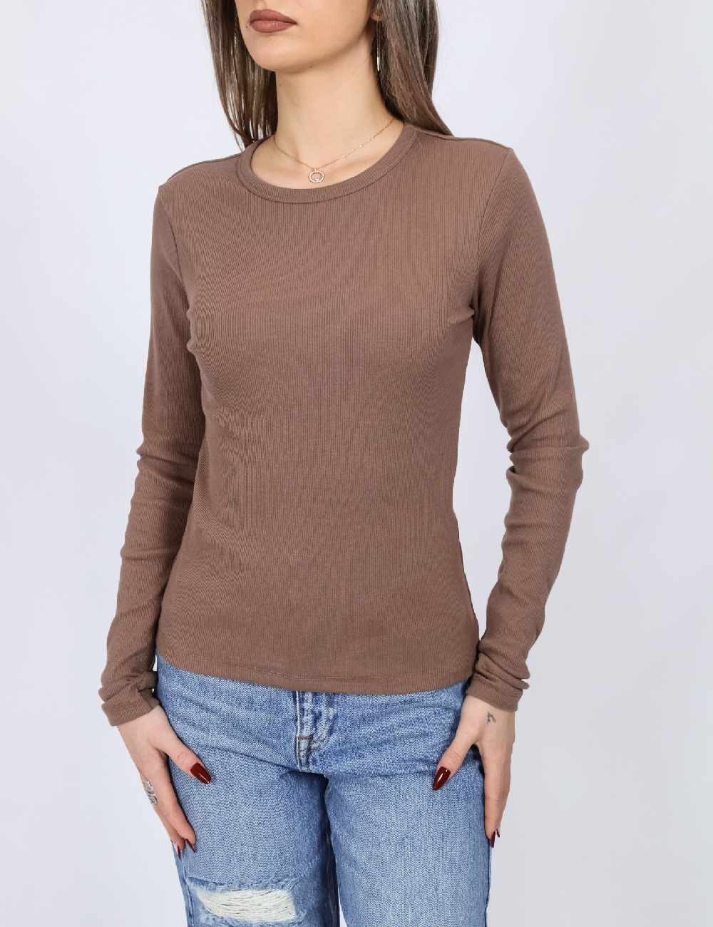 Bluza Vero Moda, maro