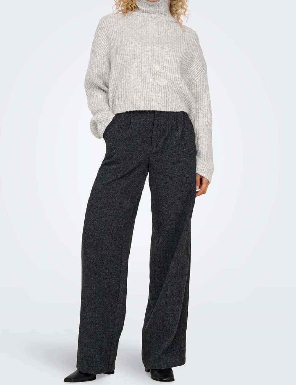Pantaloni Only, negru - 1 | YEO