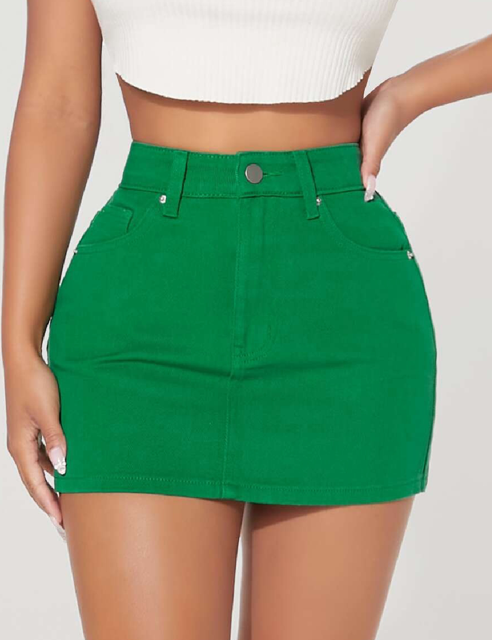 Fusta SHEIN, verde