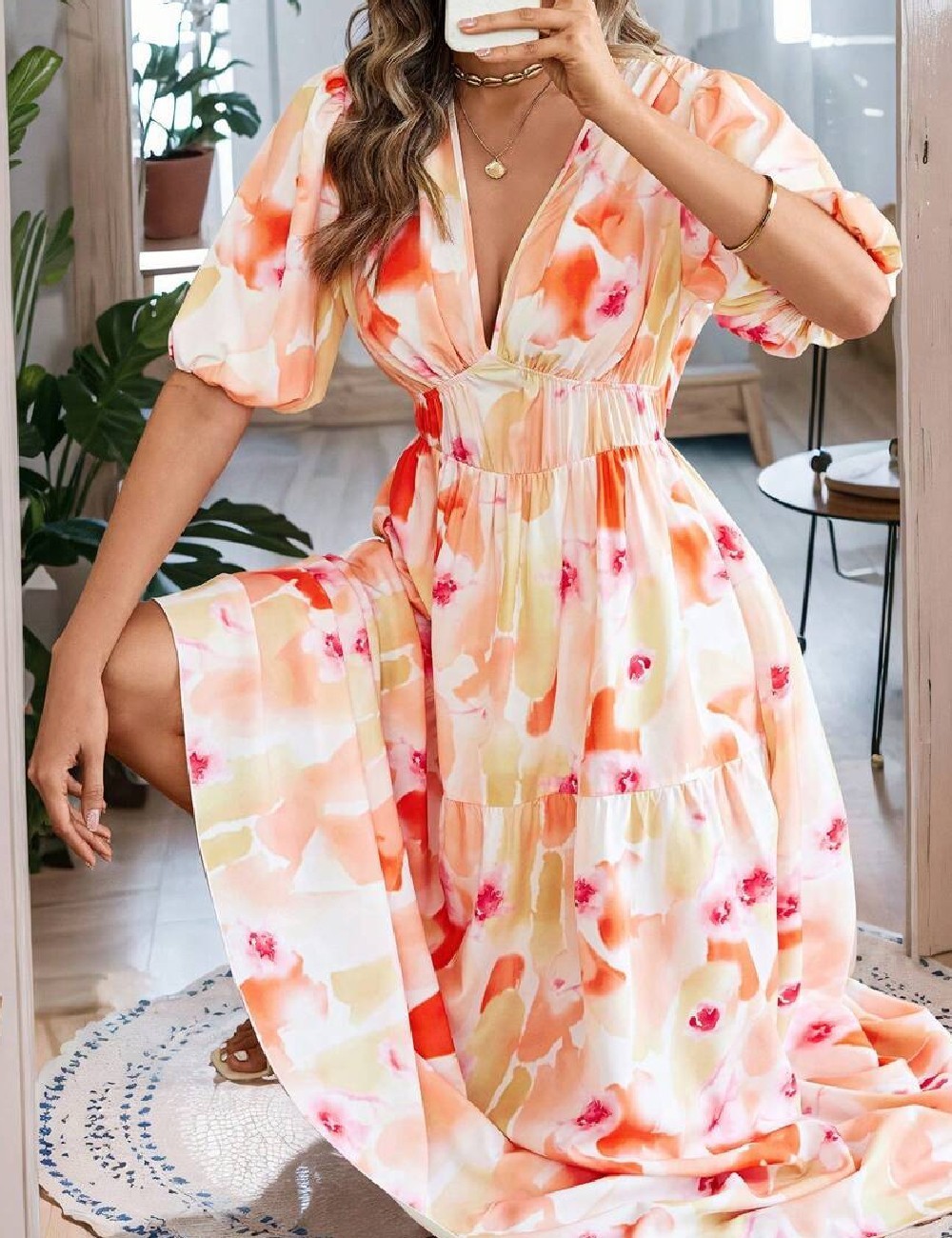 Rochie lunga SHEIN, mix culori - 1 | YEO