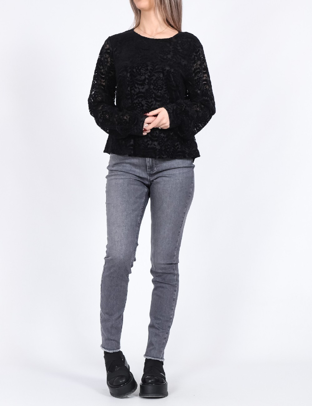 Bluza Only, negru - 1 | YEO