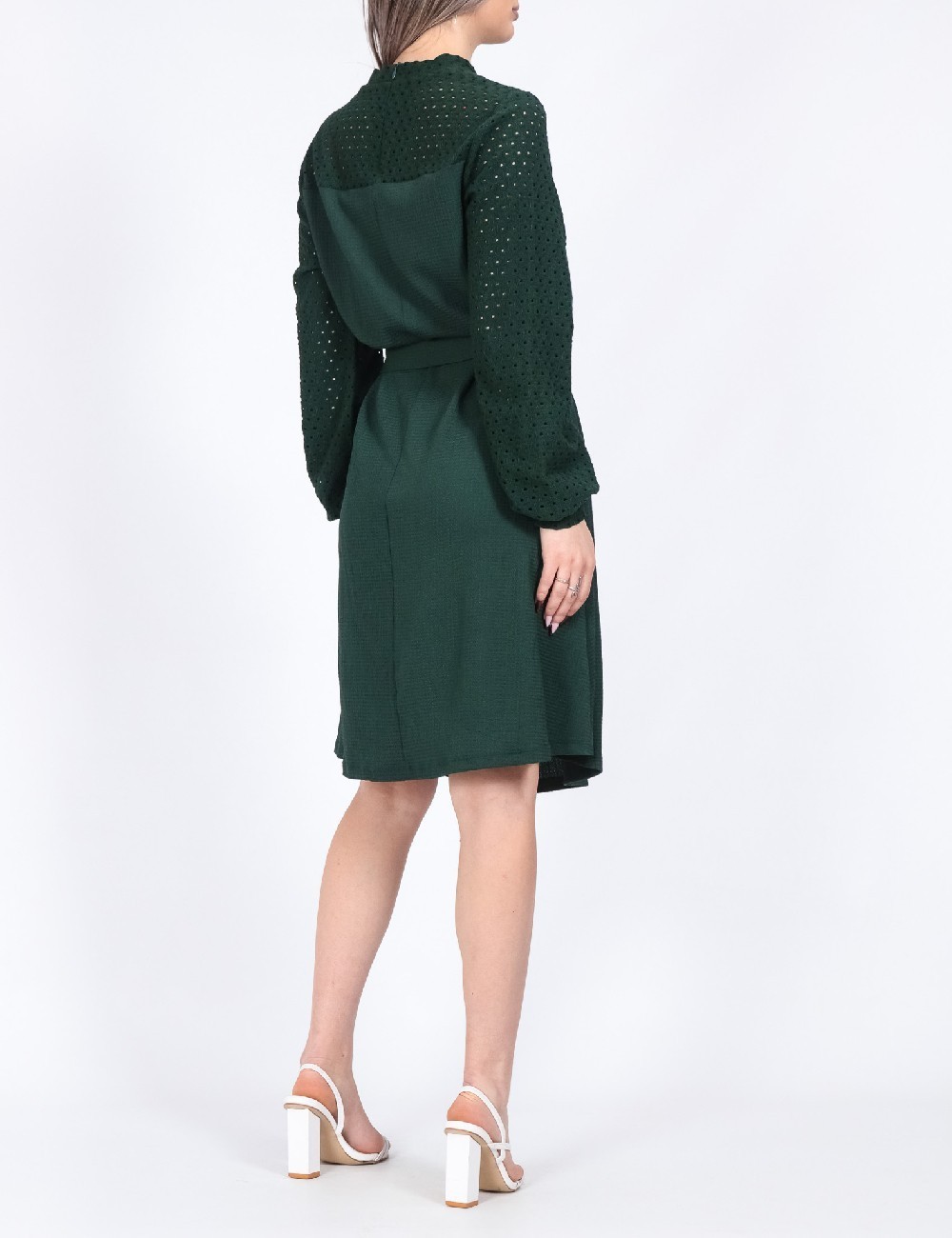 Rochie scurta Only, verde - 1 | YEO