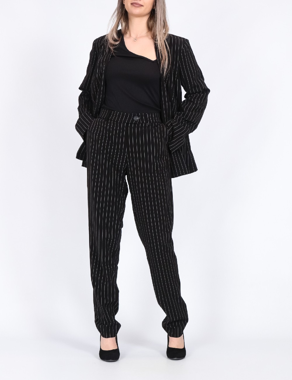 Pantaloni Only, negru - 1 | YEO