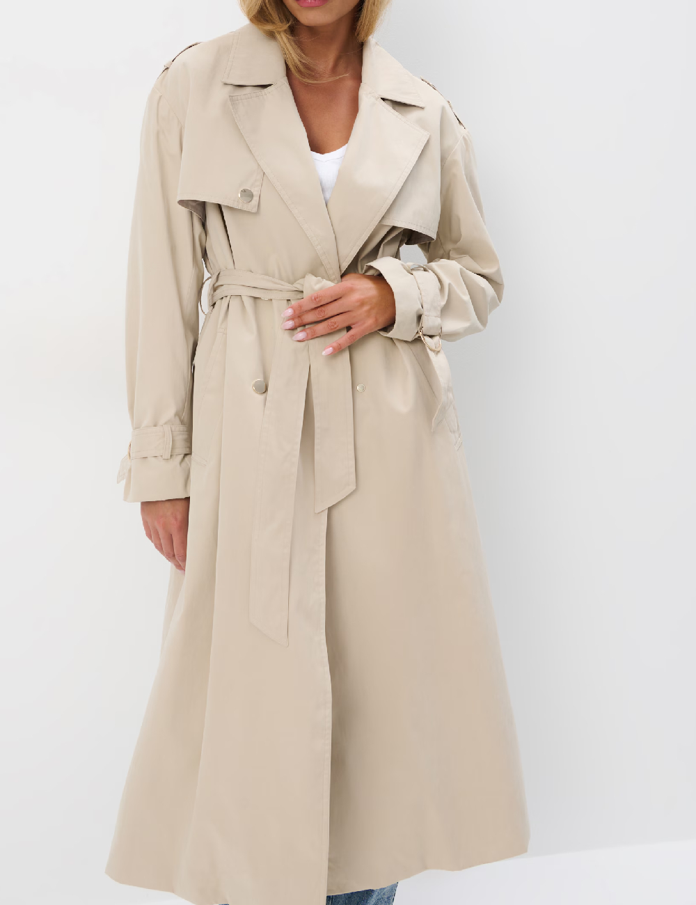 Trench Mohito, bej - 1 | YEO