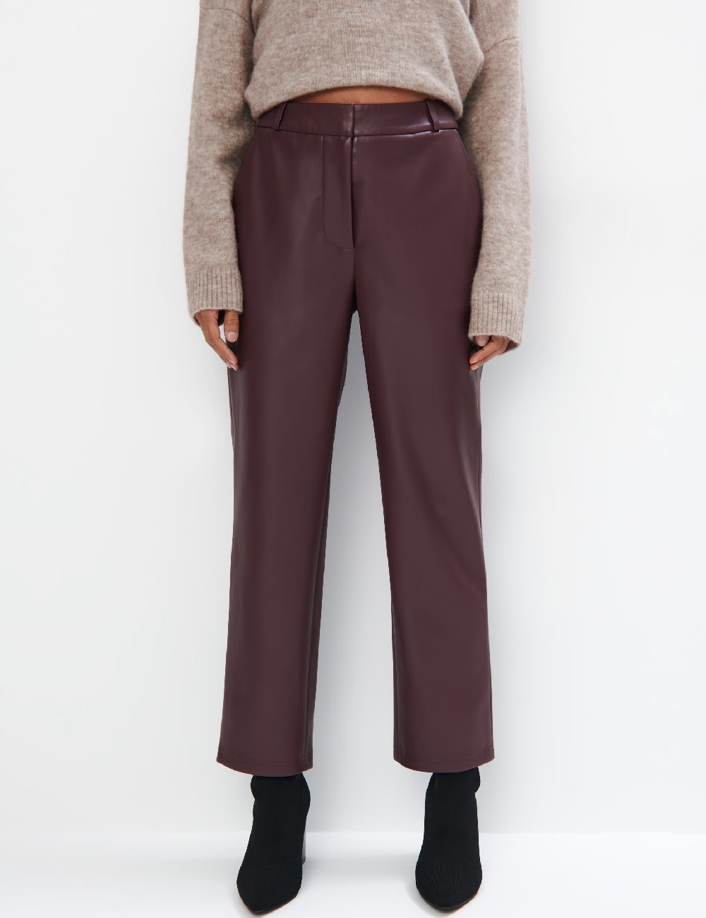 Pantaloni Mohito, pruna - 1 | YEO