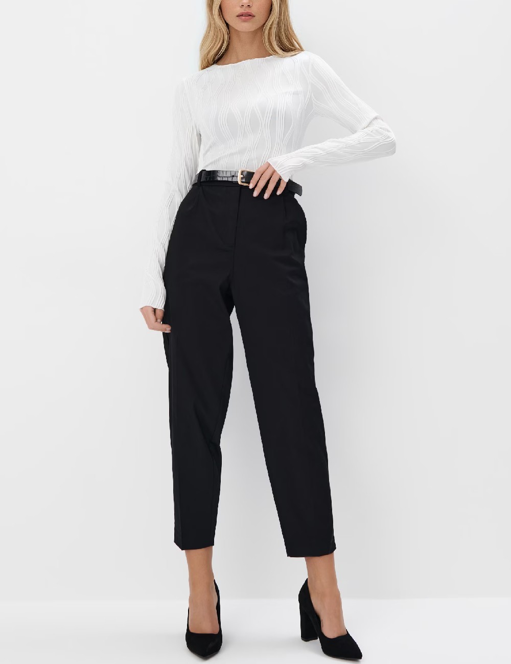 Bluza Mohito, alb - 1 | YEO