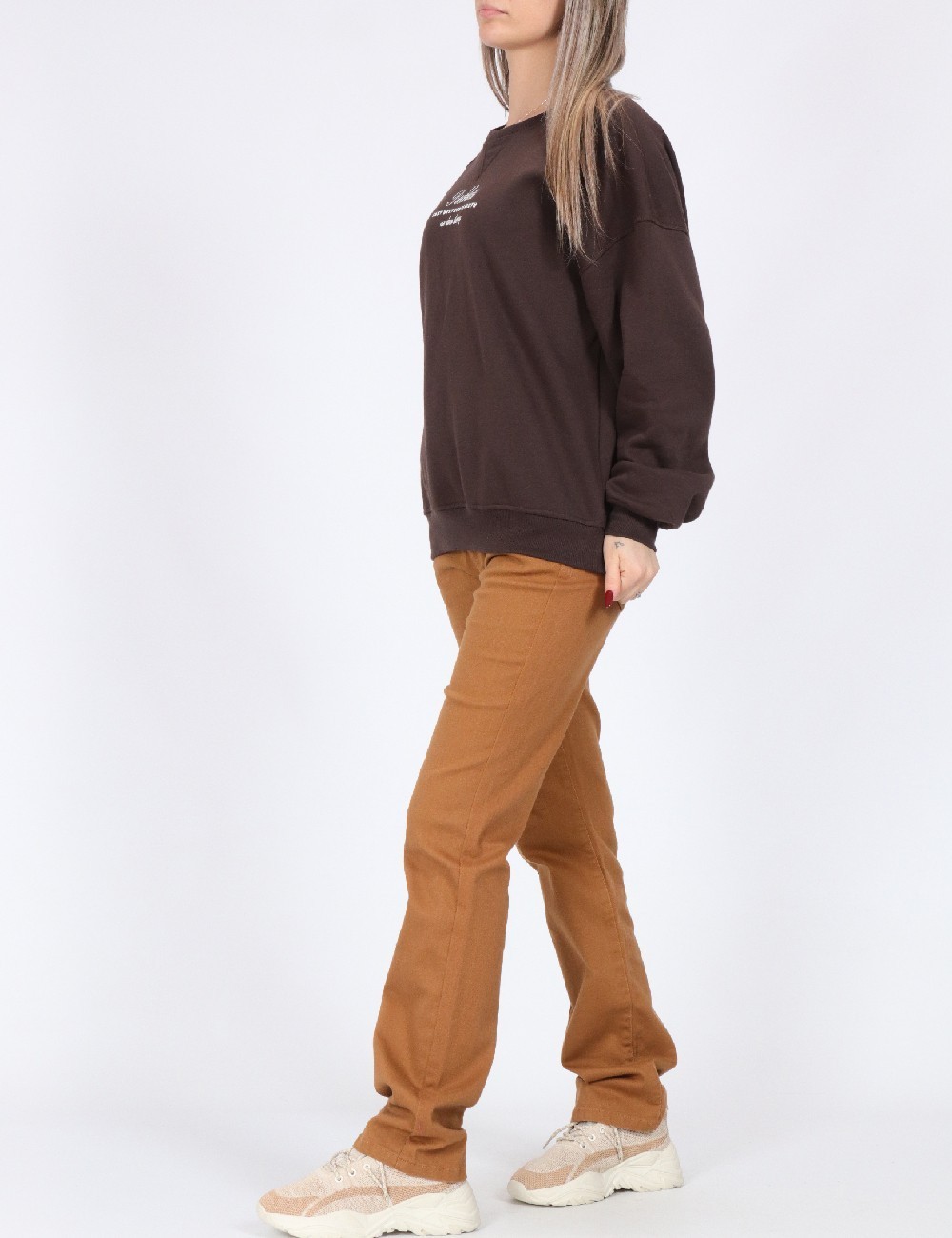 Bluza Only, maro - 1 | YEO