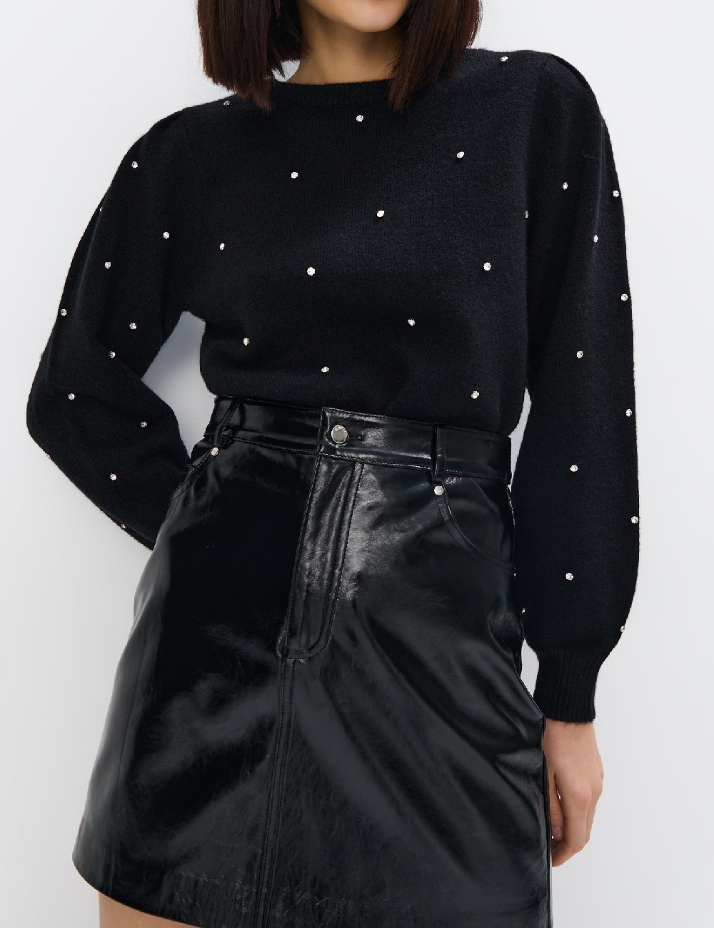 Pulover Mohito, negru - 1 | YEO