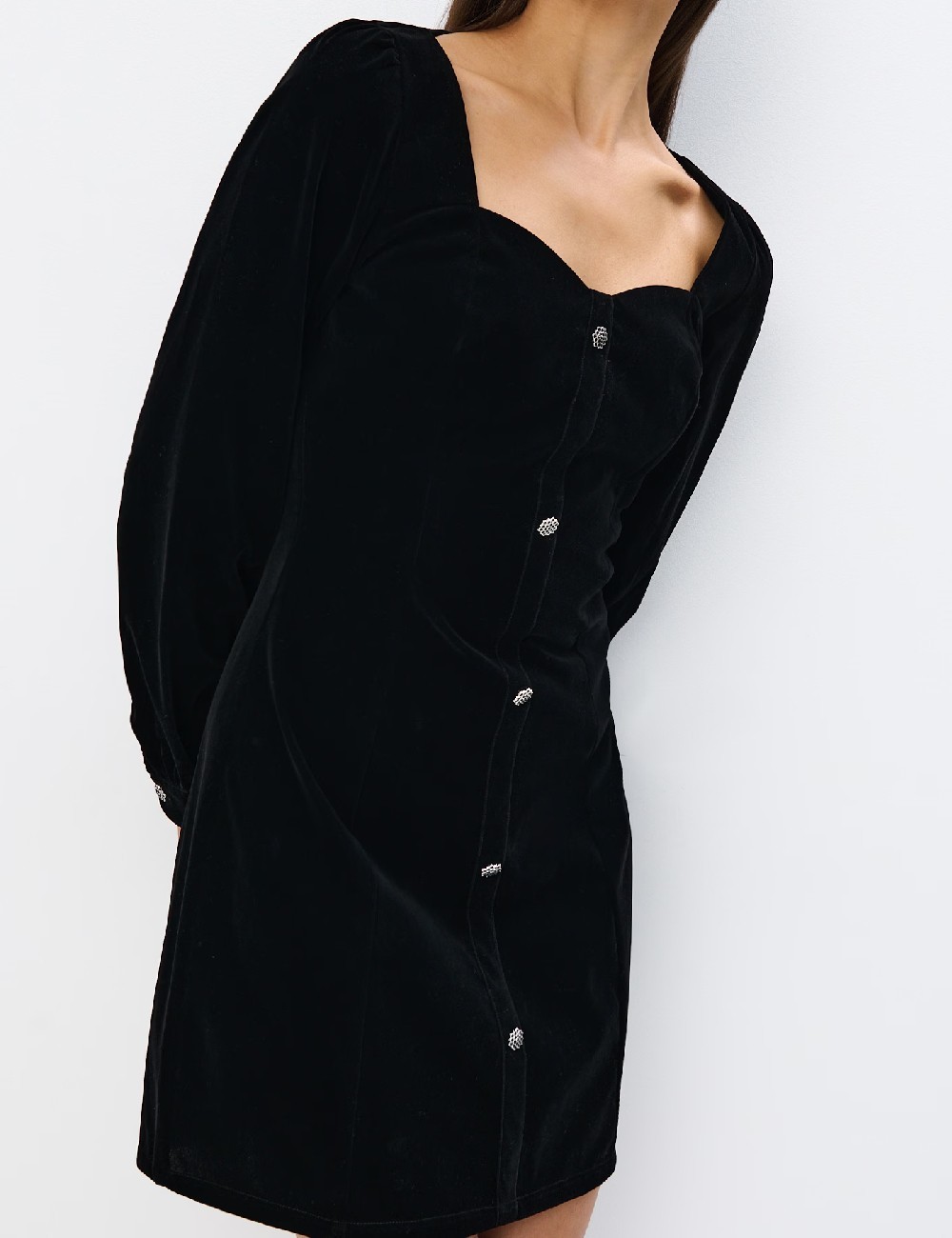 Rochie scurta Mohito, negru - 1 | YEO