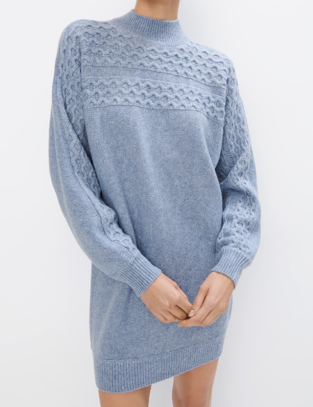 Rochie scurta Mohito, albastru - 1 | YEO