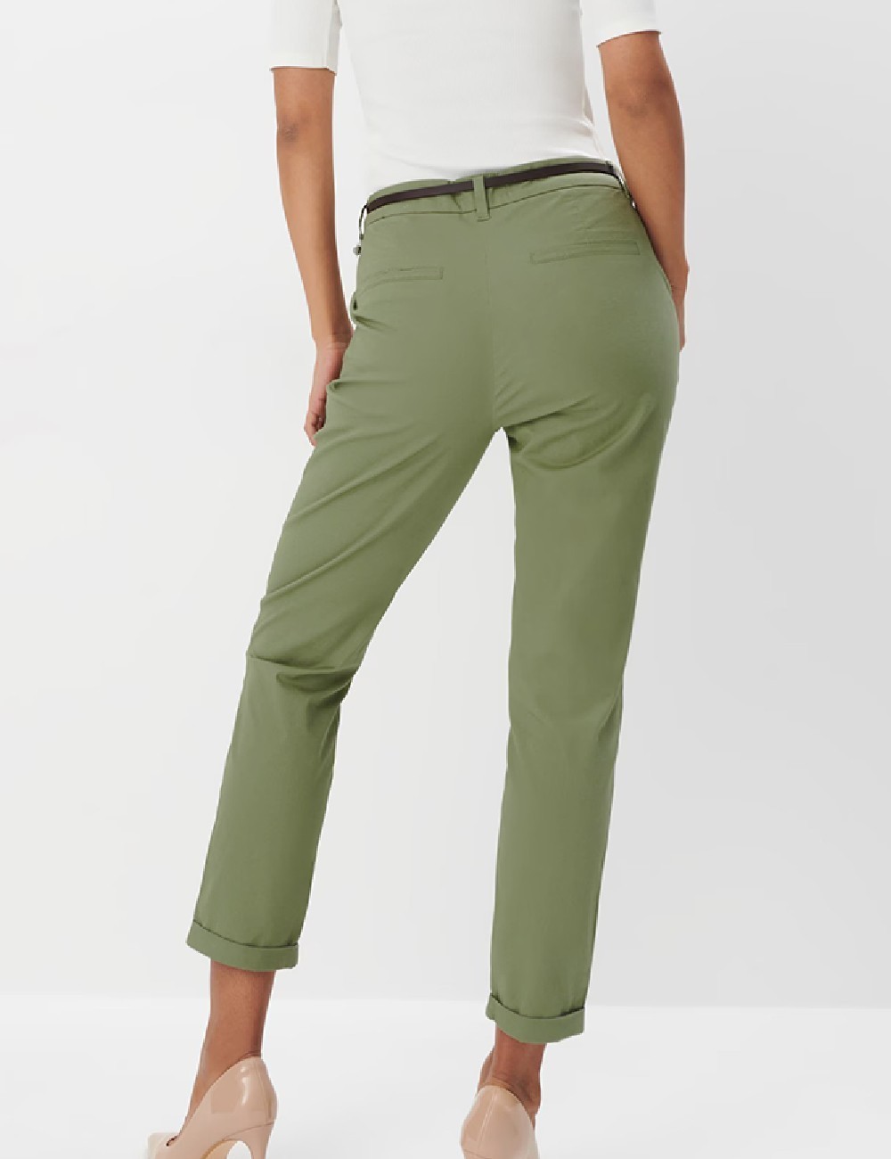Pantaloni Mohito, verde - 1 | YEO