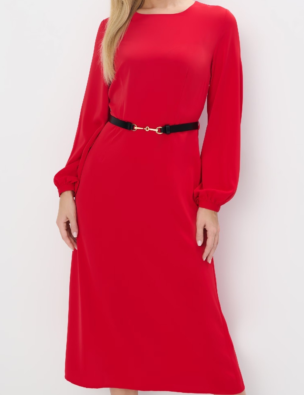 Rochie medie Mohito, rosu - 1 | YEO