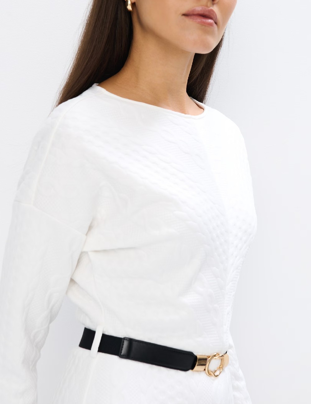 Rochie medie Mohito, alb - 1 | YEO