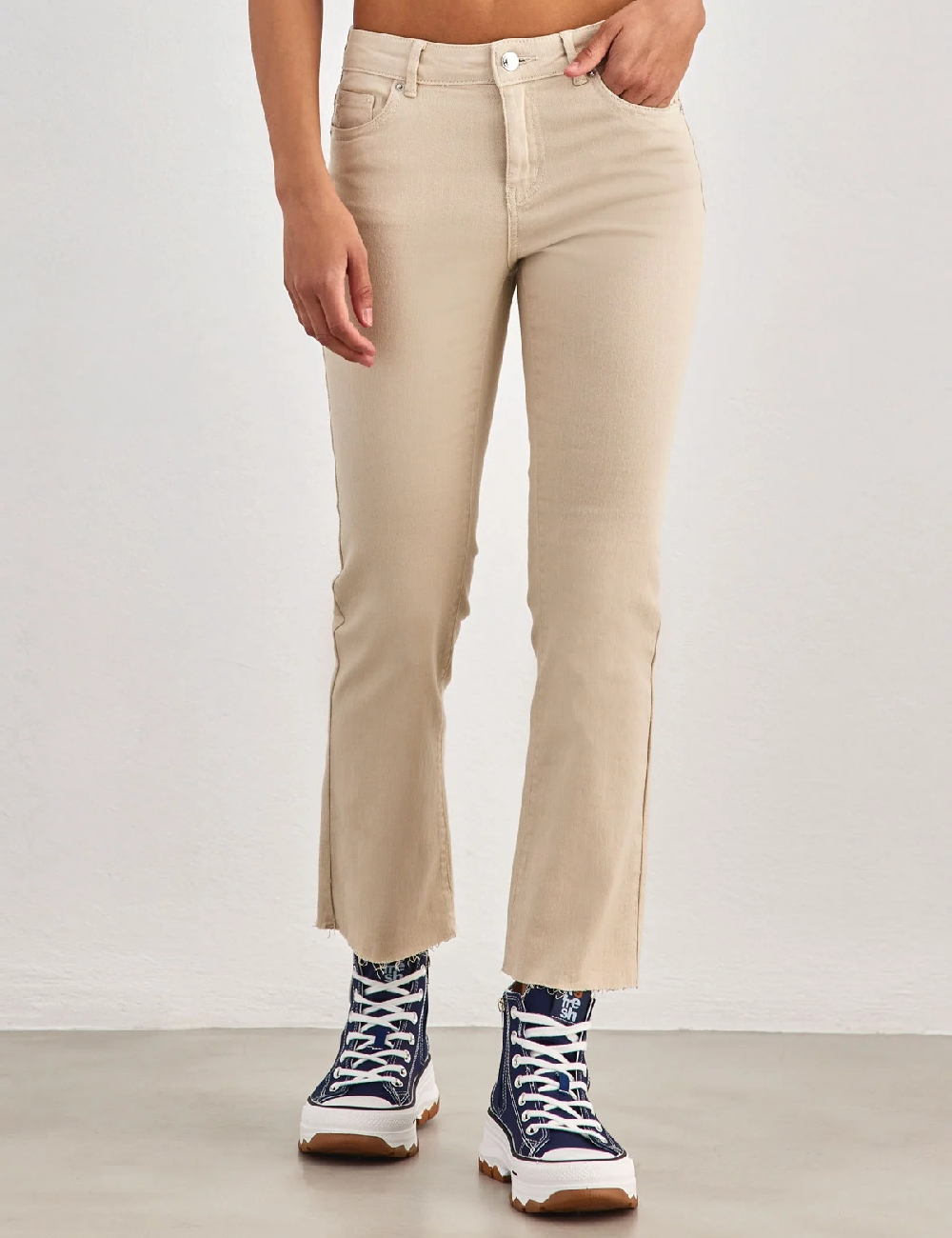 Blugi Vero Moda, crem