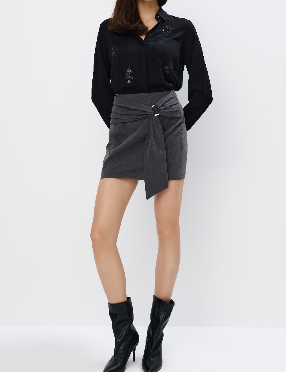 Camasa Mohito, negru - 1 | YEO