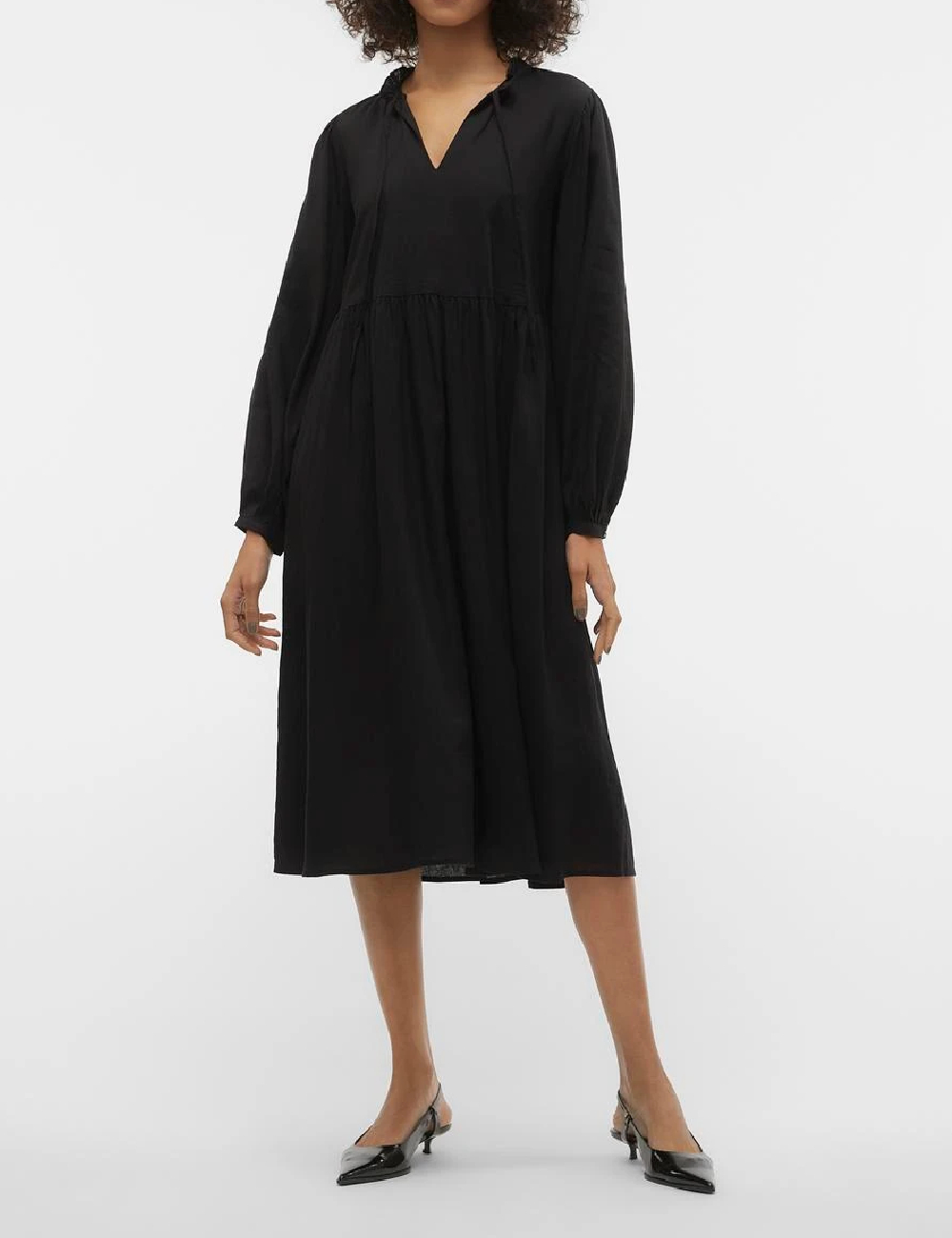 Rochie medie Vero Moda, negru