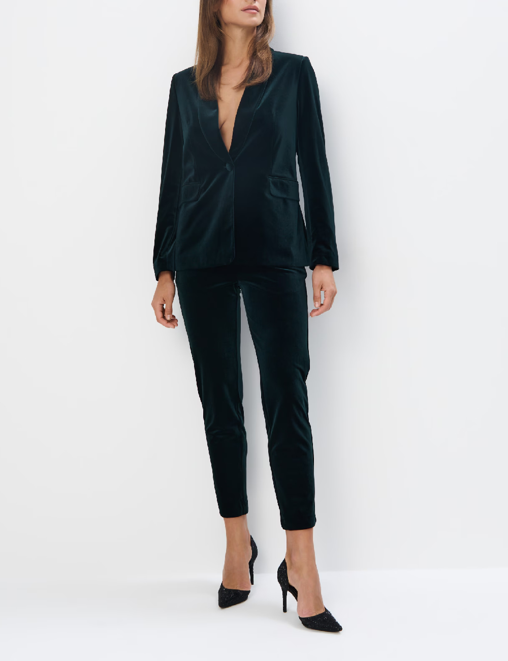 Pantaloni Mohito, verde - 1 | YEO