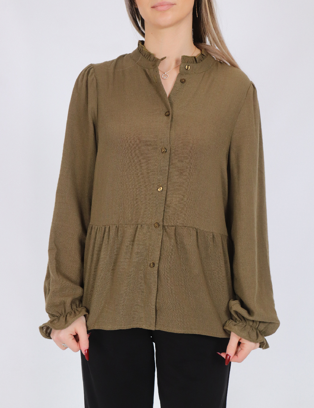 Camasa Vero Moda, verde
