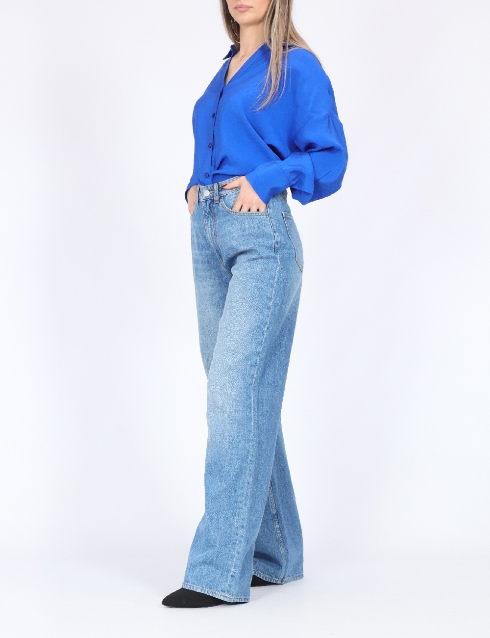Blugi Vero Moda, albastru - 1 | YEO