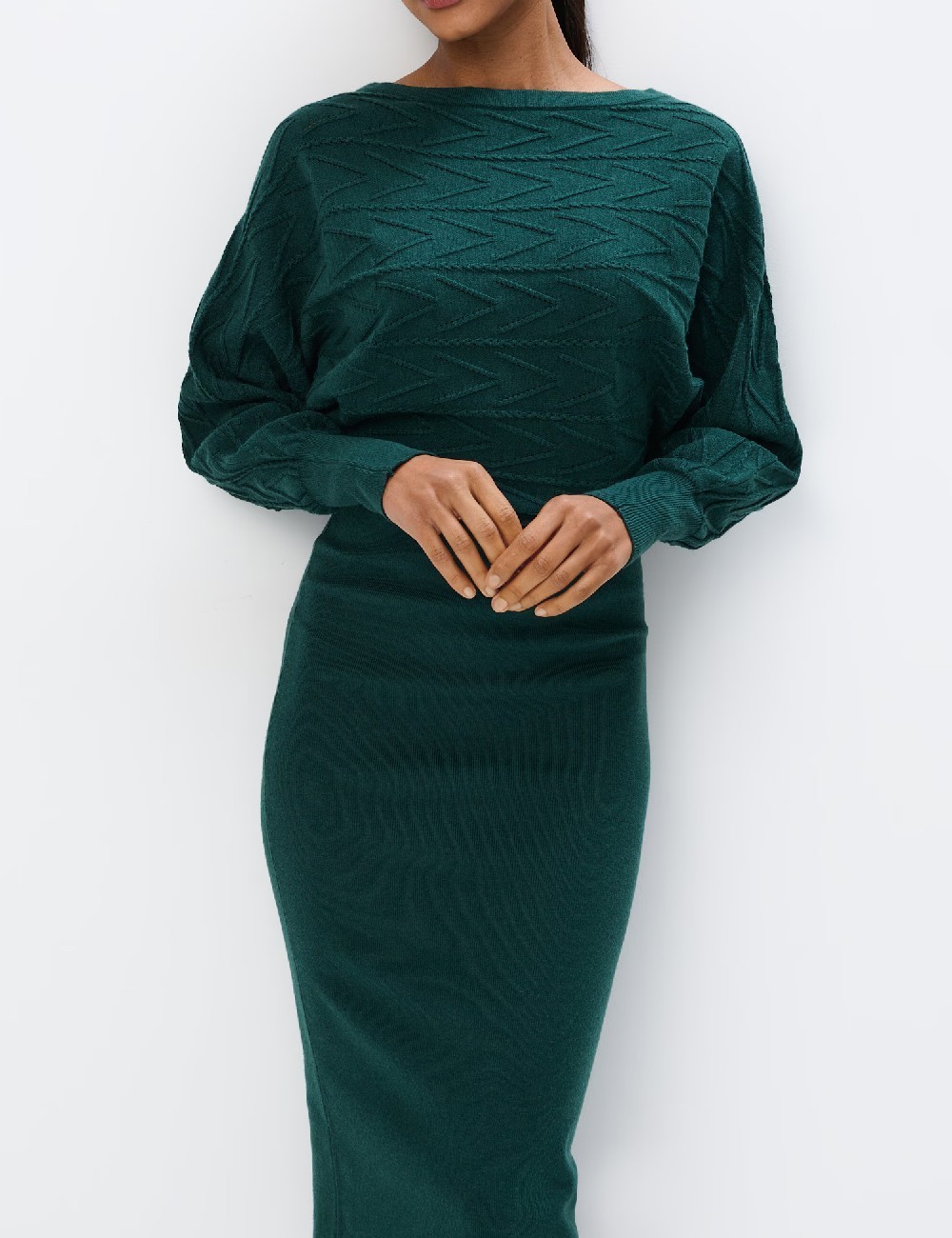 Rochie medie Mohito, verde - 1 | YEO